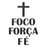 Acrílico Decorativo Foco, Força, Fé (35x60cm) - 2