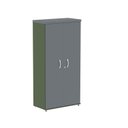 Ver imagem 3 de Armario Alto 02 Portas Pivotante 79,2cm x 161,1 Cinza/Grafito/Salvia