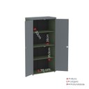 Ver imagem 7 de Armario Alto 02 Portas Pivotante 79,2cm x 161,1 Cinza/Grafito/Salvia