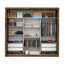 Ver imagem 3 de Guarda Roupa Ilhéus 3 Portas 4 Gavetas Carioca Móveis