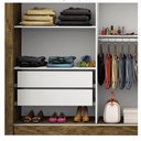 Ver imagem 4 de Guarda Roupa Ilhéus 3 Portas 4 Gavetas Carioca Móveis