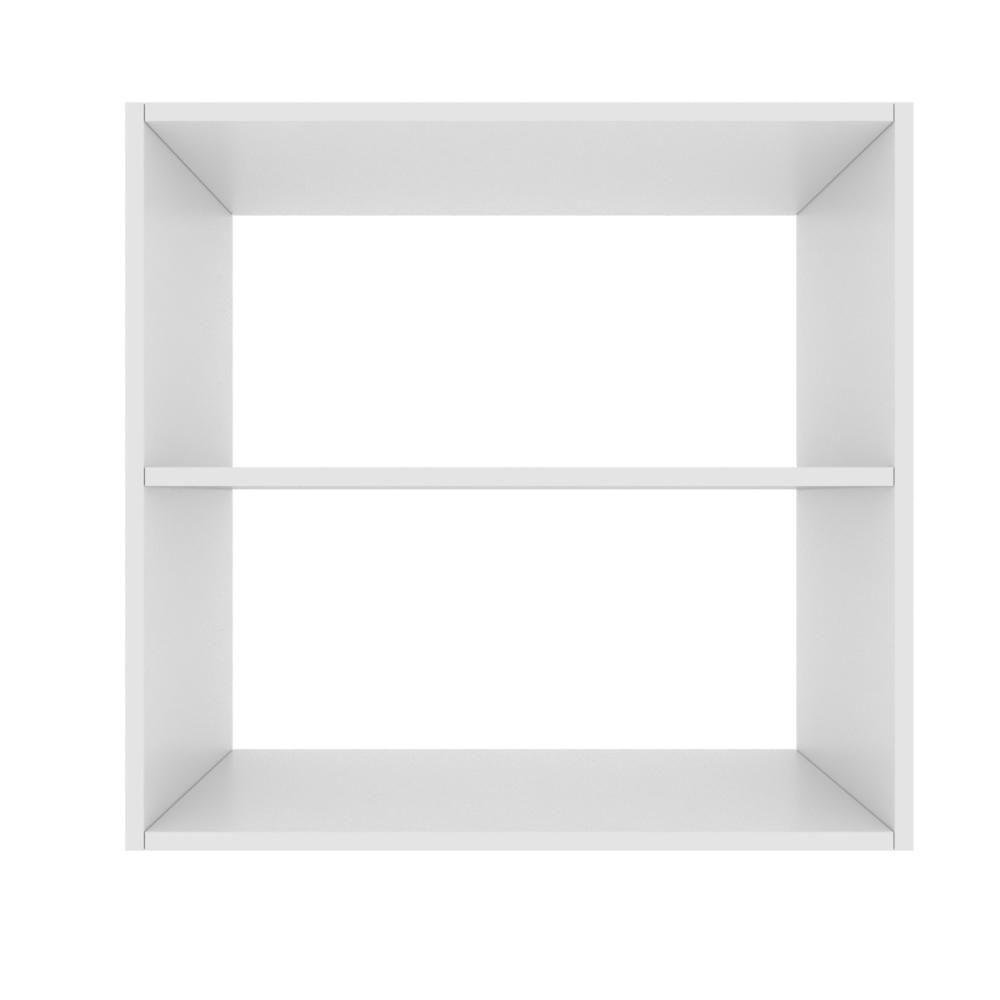 Mesa Lateral Sofa Apoio Canto Branco E-nichos Nd08bhcsl - 1