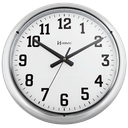 Ver imagem 1 de Relógio de Parede 40 cm Cromado Grande Original Herweg