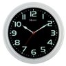 Kit 660016 Relógio Parede 28cm Branco Verde Fluorescente Herweg - 1