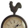 Relógio de Parede Galo no Topo com Pêndulo - 40x15 cm - 1