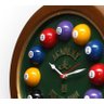 Relógio decorativo parede de fibra - Billiard Verde - 4