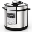 Ver imagem 1 de Vbgk Panela de Pressão Elétrica 6.3l 14 em 1 com Controle por Botão (inox)