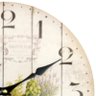 Relógio de Parede Lavanda em MDF - 37x37 cm - 4