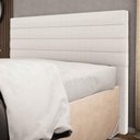 Ver imagem 2 de Cabeceira Cama Box Casal Queen 160cm Rubi W01 Linho Cru - Mpozenato