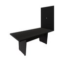 Ver imagem 5 de Mesa de Escritório e Painel de TV F5 Moderno sem Gavetas 200cm Preto F5 Office