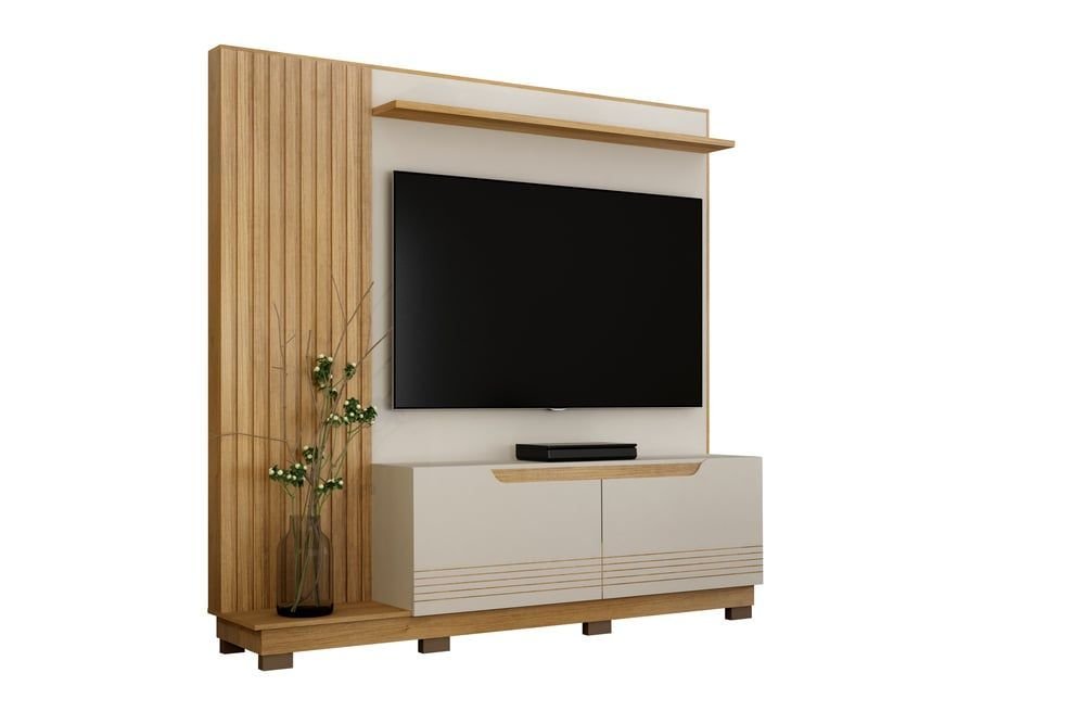 Estante Home Santiago Off White/cinamomo - 2