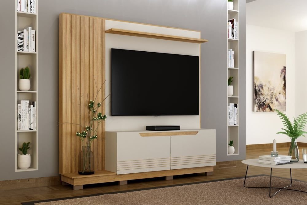Estante Home Santiago Off White/cinamomo - 1