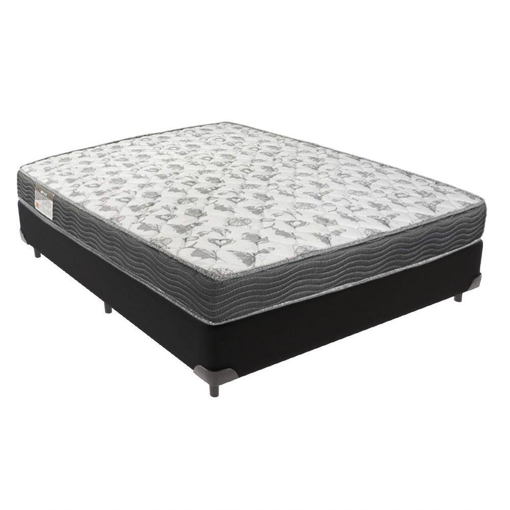 Cama Box Preto Iso100 Ortobom Casal D33 - 1