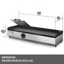 Ver imagem 2 de Chapa Elétrica Saro 100cm 220v Cp10022