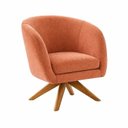 Ver imagem 2 de Kit com 02 Poltronas Afrodite Base Giratória Madeira Eucalipto