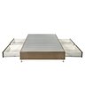 Box Base Para Colchão Casal Com Gavetas Suede 1,38 x 1,88 Kenko Premium Box Base para Colchão com Ga - 4