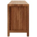 Ver mais imagens de Rack para Sala de Estar TV 75 pol 180cm 2 Portas Madeira Maciça Dunia F06 Rústico Escuro - Lyam Deco