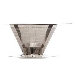 Filtro Coador de Café Aço Inox 11x7cm (Filtro 102) Lyor - 5