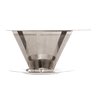 Filtro Coador de Café Aço Inox 11x7cm (Filtro 102) Lyor - 5