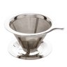 Filtro Coador de Café Aço Inox 11x7cm (Filtro 102) Lyor - 1