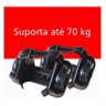 Patins Adaptado para Tenis com Luz Led - Easy Roller - Preto - 70 Mm - 6