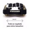 Patins Adaptado para Tenis com Luz Led - Easy Roller - Preto - 70 Mm - 4