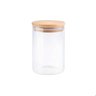 Pote de Vidro Hermético Tampa Bambu 250ml U UNICA UNICA - 2