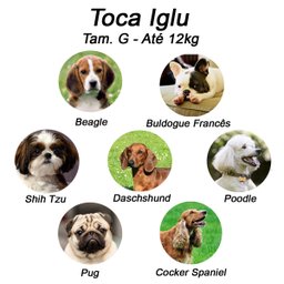 Cama Luppet e Toca Iglu Pet Impermeável Cachorro ou Gato G - 2