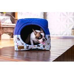Cama Luppet e Toca Iglu Pet Impermeável Cachorro ou Gato G - 10