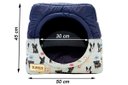 Ver imagem 4 de Cama Luppet e Toca Iglu Pet Impermeável Cachorro ou Gato G