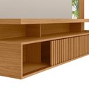 Ver imagem 3 de Painel Home Maragogi 182cm Tv até 60 Polegadas Linea Brasil Nature com Off White