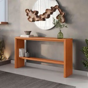 Aparador Moderno para Sala 136 Cm Premium Mavaular Naturalle