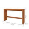 Aparador Moderno para Sala 136 Cm Premium Mavaular Naturalle - 3