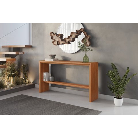 Aparador Moderno para Sala 136 cm Premium Mavaular Naturalle
