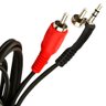 Cabos P2 para Rca - 5 Metros - Kit com 10 - 2