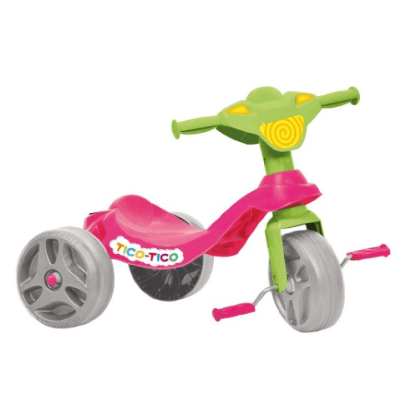Motoca-Triciclo Infantil Bandeirante Tico-Tico Gatinha