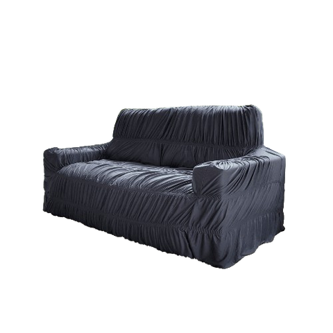 Capa para Sofá Retrátil e Reclinável 4 Lugares Cor Cinza