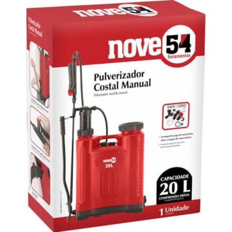 Pulverizador Costal Agrícola 20 Litros NOVE54 - 2