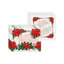 Ver imagem 1 de Kit Jogo Americano + Guardanapo Flor Natal - 4 Peças