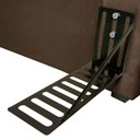 Ver imagem 6 de Cabeceira Cama Box Casal 140cm Suede Velut Marrom - King House