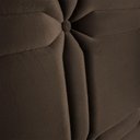 Ver imagem 5 de Cabeceira Cama Box Casal 140cm Suede Velut Marrom - King House
