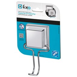 Porta toalha de banheiro toalheiro com ventosa Arthi - 2