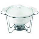 Ver imagem 1 de Rechaud de Porcelana Redondo C/Queimador 25,5cm - Dynasty