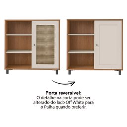 Buffet Charlotte Cinamomo Off White | Artely - 6