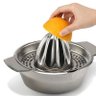 Espremedor de Laranja Manual em Aço Inox 12x11 cm - Ke Home - 1