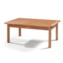 Ver imagem 1 de Mesa de Centro Recanto Retangular Tampo em Eucalipto Estrutura em Madeira Jatobá