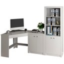 Ver imagem 1 de Escrivaninha Armario e Balcao para Escritorio Branco Me41x69x03x10 Tecno Mobili Branco