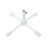 Base Suporte Branco Dobrável Para Ombrelones Nautika - 1