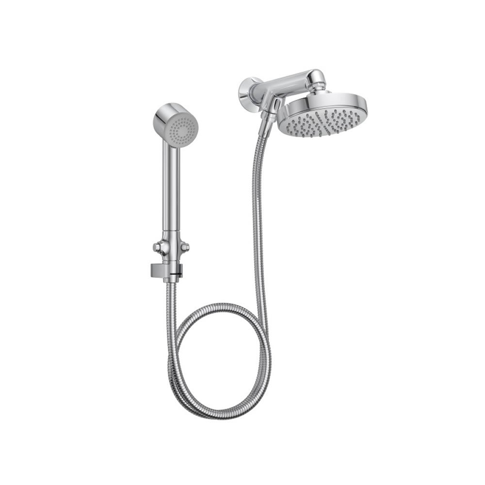 Chuveiro de Metal com Desviador e Ducha Manual Flex - Deca - 1