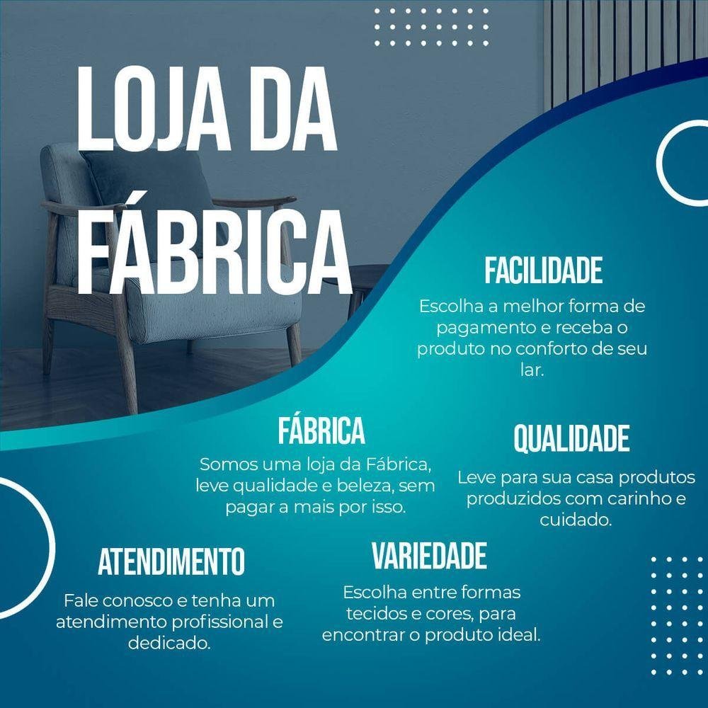 Kit 2 Poltrona Decorativa Duda para Sala e Quarto Suede - Jylcrom Cor Vermelho - 4